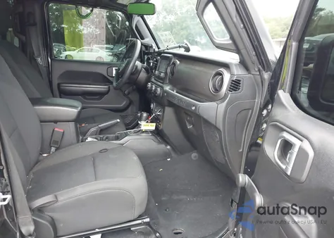 2021 Jeep Wrangler Unlimited Willys Sport 4X4 из США, поврежденный, VIN 1C4HJXDN6MW589444